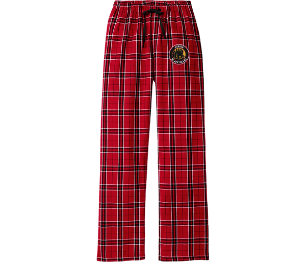 MD Jr. Black Bears Women's Flannel Plaid Pant