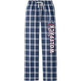 CT Wolfpack South Women’s Flannel Plaid Pant