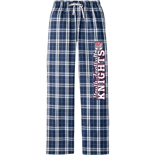 Knights Youth Football Women’s Flannel Plaid Pant