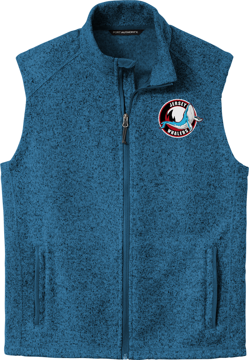 Jersey Shore Whalers Sweater Fleece Vest (E1407-LC)