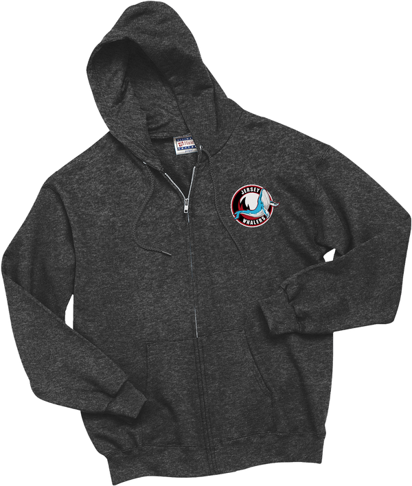 Jersey Shore Whalers Ultimate Cotton - Full-Zip Hooded Sweatshirt (E1407-LC)