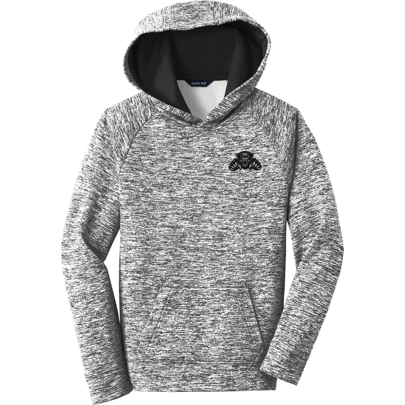 Igloo Jaguars Youth PosiCharge Electric Heather Fleece Hooded Pullover