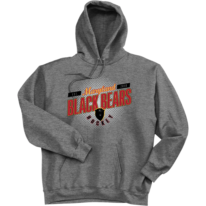 MD Jr. Black Bears Ultimate Cotton - Pullover Hooded Sweatshirt