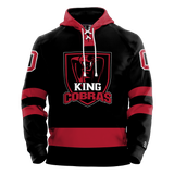 King Cobras Adult Sublimated Retro Hoodie