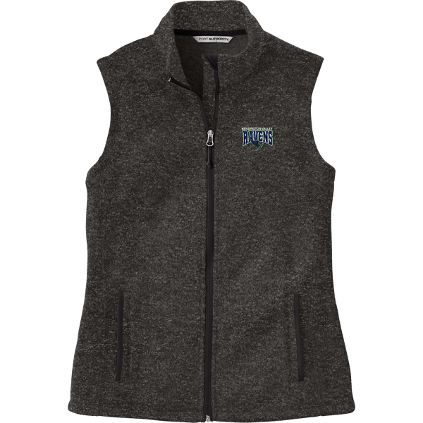 Kensington Valley Ravens Ladies Sweater Fleece Vest