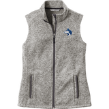 Pittsburgh Huskies Ladies Sweater Fleece Vest