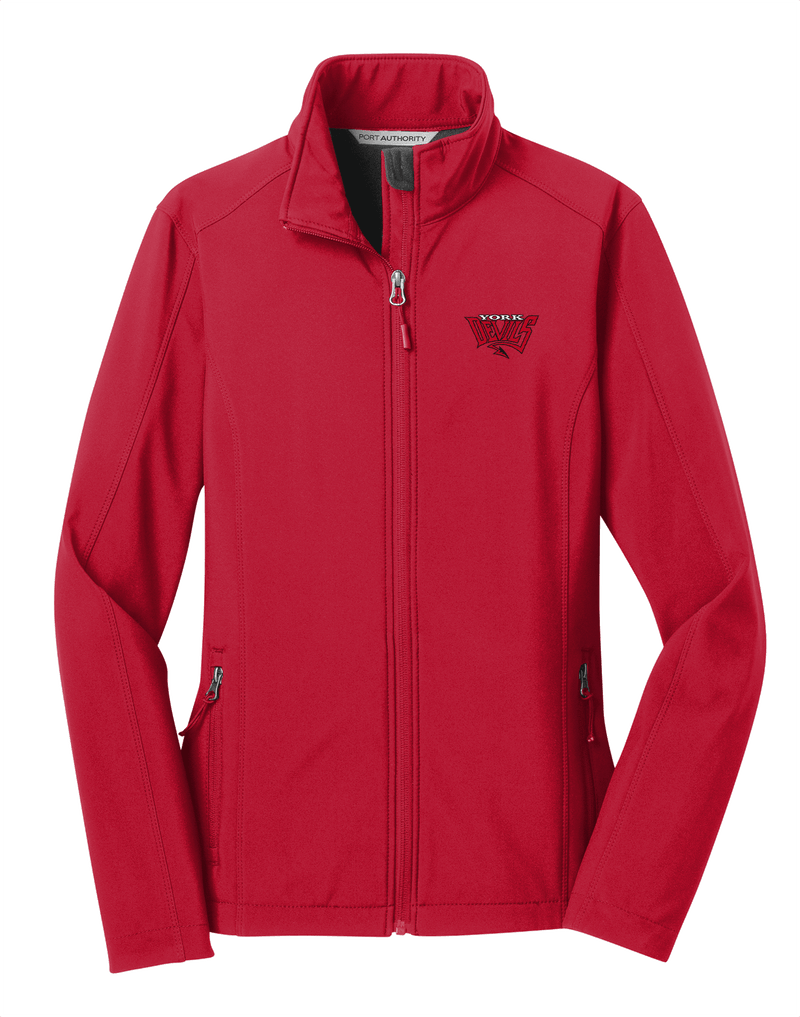 York Devils Ladies Core Soft Shell Jacket