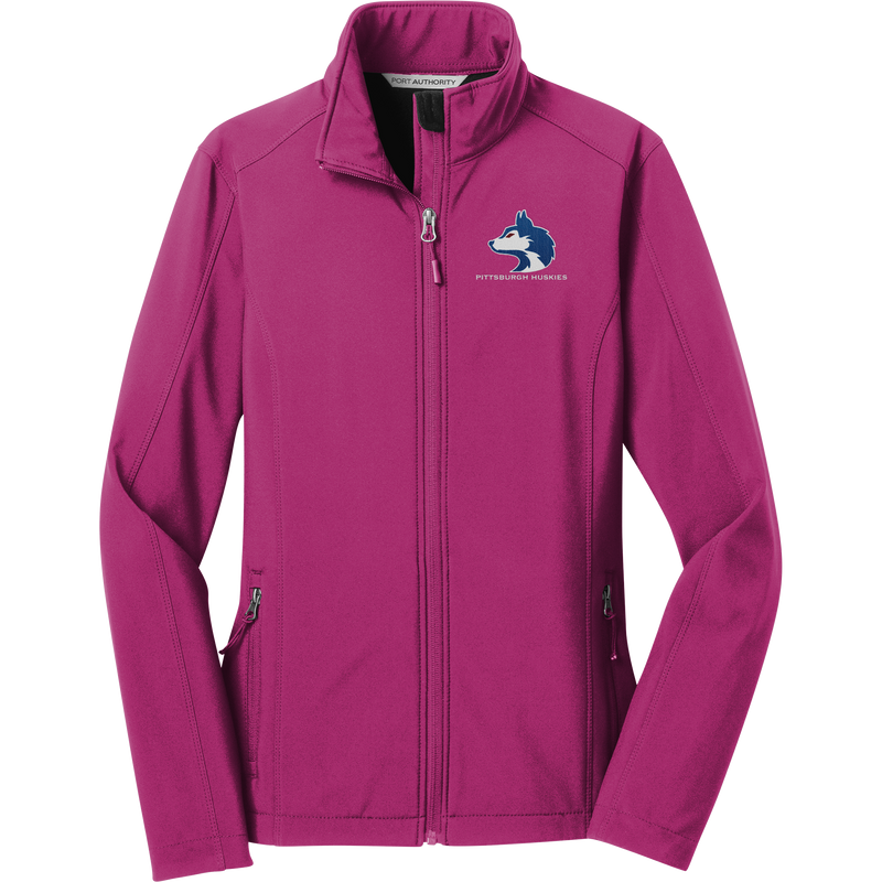 Pittsburgh Huskies Ladies Core Soft Shell Jacket