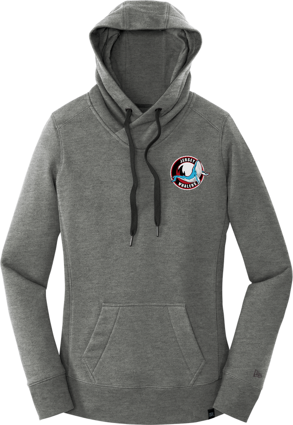 Jersey Shore Whalers New Era Ladies French Terry Pullover Hoodie (E1407-LC)