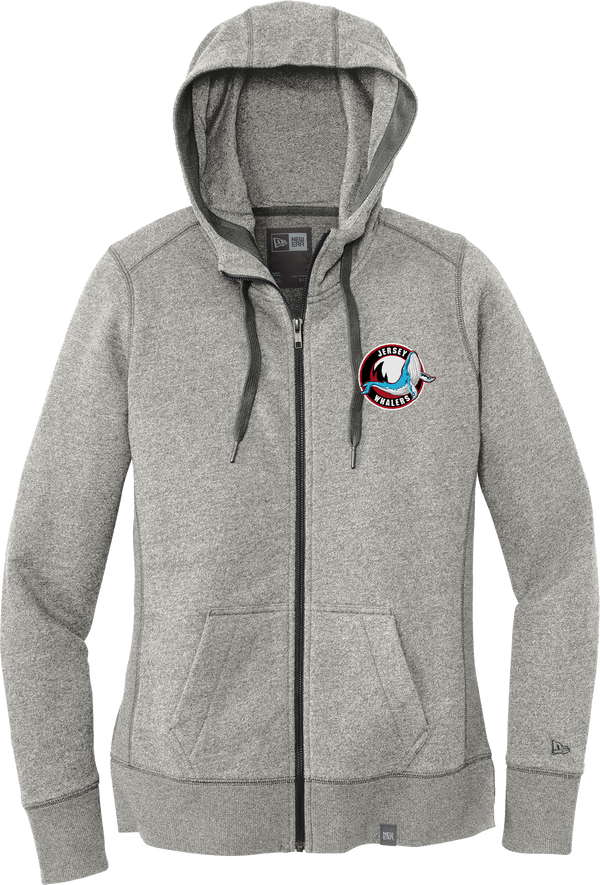 Jersey Shore Whalers Ladies French Terry Full-Zip Hoodie (E1407-LC)