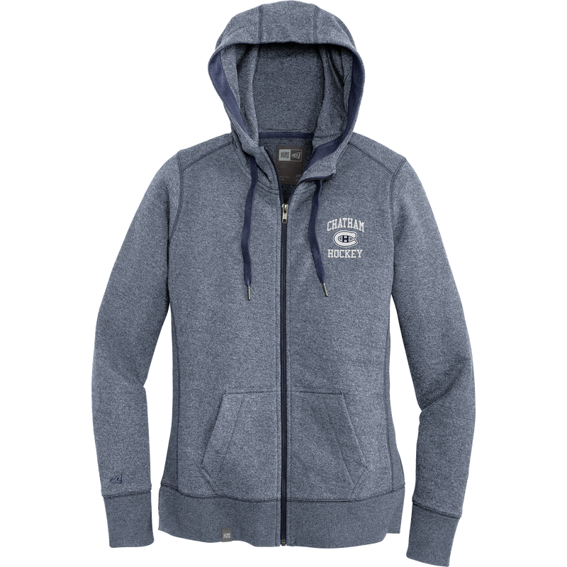 Chatham Hockey New Era Ladies French Terry Full-Zip Hoodie