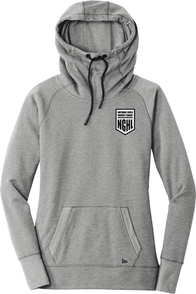 NGHL New Era Ladies Tri-Blend Fleece Pullover Hoodie