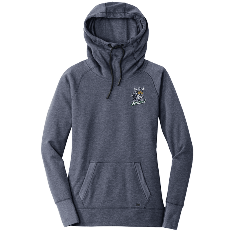 Hard Edge Hockey New Era Ladies Tri-Blend Fleece Pullover Hoodie