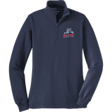 CT Wolfpack South Ladies 1/4-Zip Sweatshirt