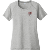 Young Kings Ladies PosiCharge Tri-Blend Wicking Scoop Neck Raglan Tee