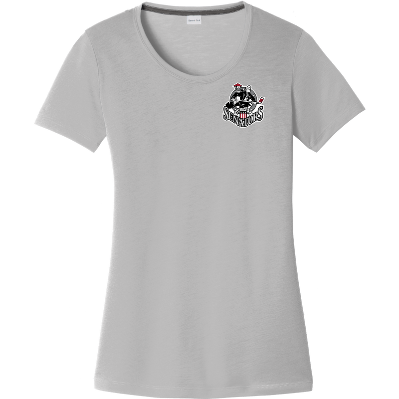 Grundy Senators Ladies PosiCharge Competitor Cotton Touch Scoop Neck Tee