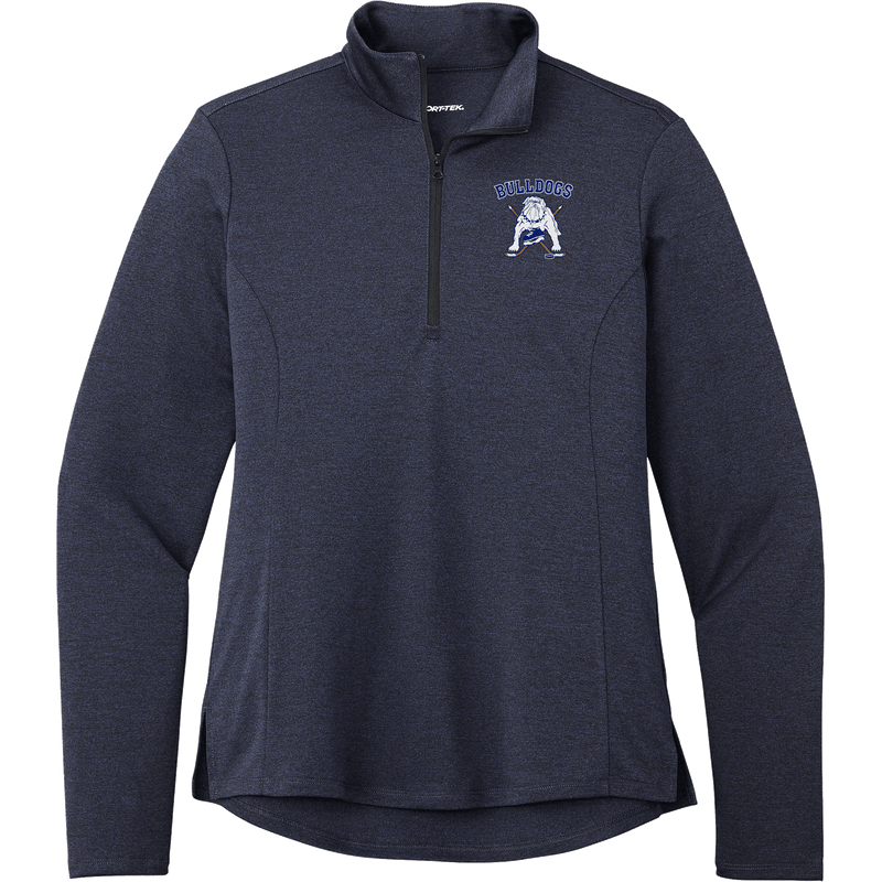 Chicago Bulldogs Ladies Endeavor 1/2-Zip Pullover