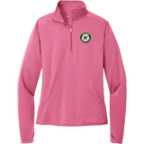 CT ECHO Stars Ladies Sport-Wick Stretch 1/4-Zip Pullover