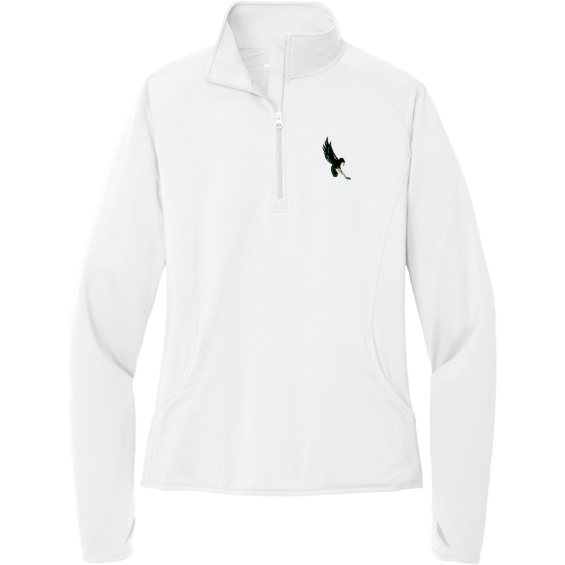 Wilmington Nighthawks Ladies Sport-Wick Stretch 1/4-Zip Pullover