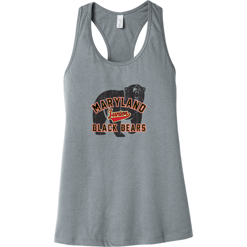 MD Jr. Black Bears Womens Jersey Racerback Tank