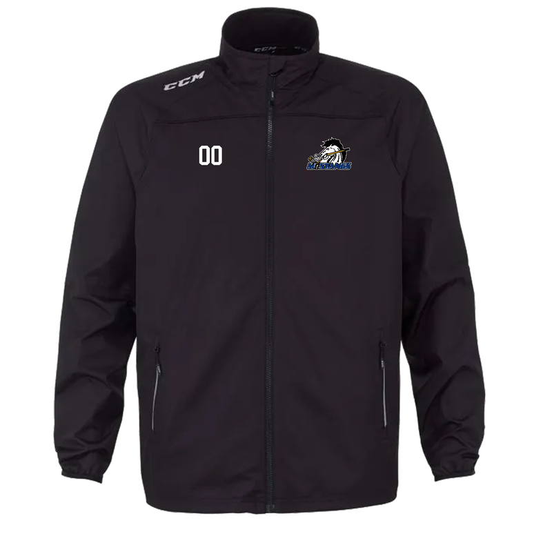 Youth CCM Lightweight Jacket (Mustangs)