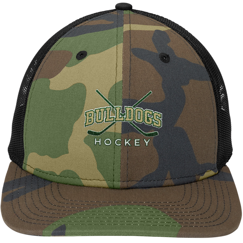 HVM Bulldogs New Era Snapback Low Profile Trucker Cap