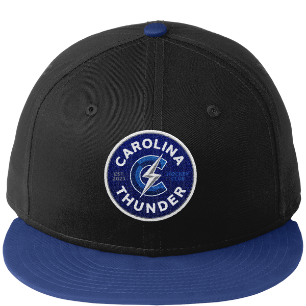 Carolina Thunder New Era Flat Bill Snapback Cap