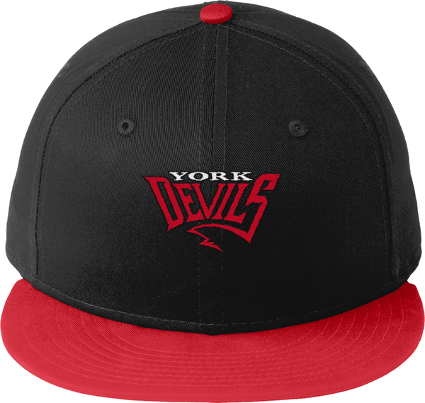 York Devils New Era Flat Bill Snapback Cap