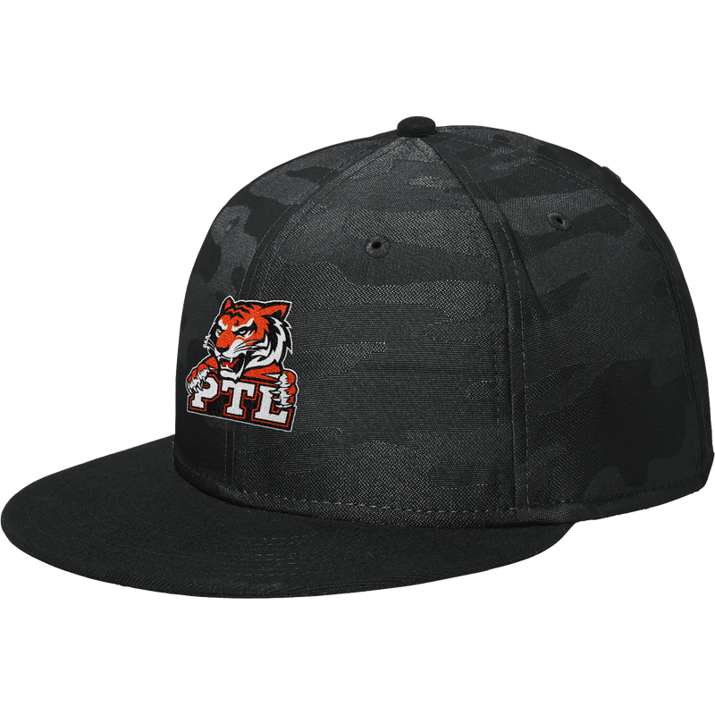 Princeton Tiger Lilies New Era Camo Flat Bill Snapback Cap