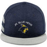 Delaware Jr. Blue Hens New Era Shadow Heather Striped Flat Bill Snapback Cap