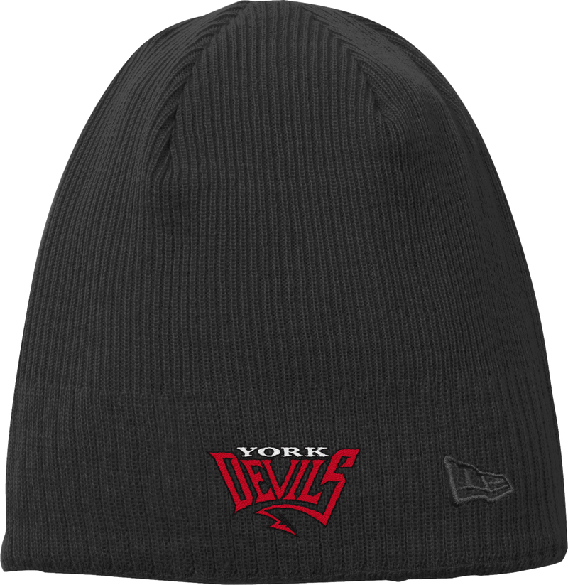 York Devils New Era Knit Beanie