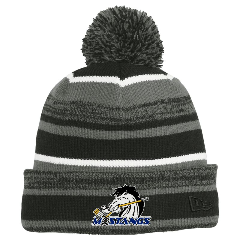 Mid-State Mustangs New Era Sideline Beanie