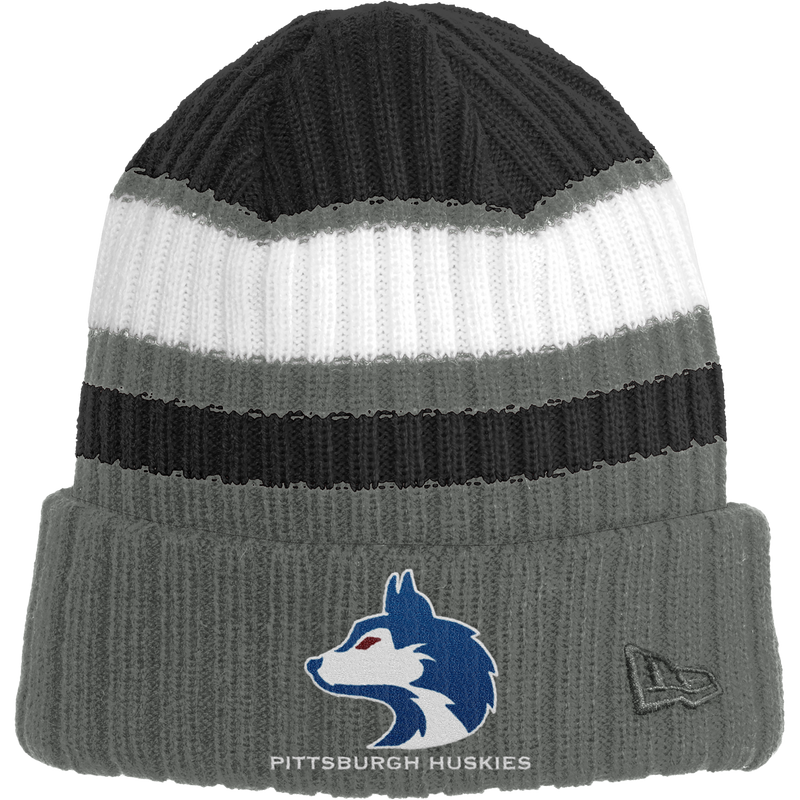 Pittsburgh Huskies New Era Ribbed Tailgate Beanie