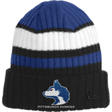 Pittsburgh Huskies New Era Ribbed Tailgate Beanie