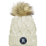 Randolph Girls Hockey New Era Faux Fur Pom Beanie