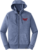 York Devils New Era French Terry Full-Zip Hoodie