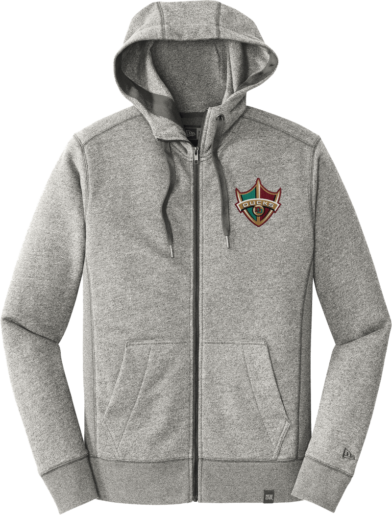 Delaware Ducks New Era French Terry Full-Zip Hoodie