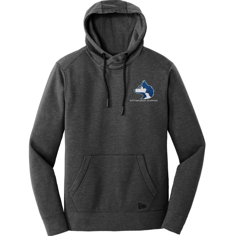 Pittsburgh Huskies New Era Tri-Blend Fleece Pullover Hoodie