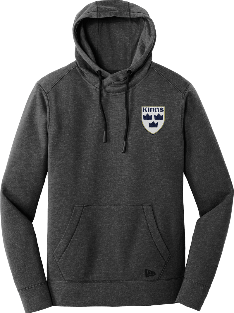 North Jersey Kings New Era Tri-Blend Fleece Pullover Hoodie