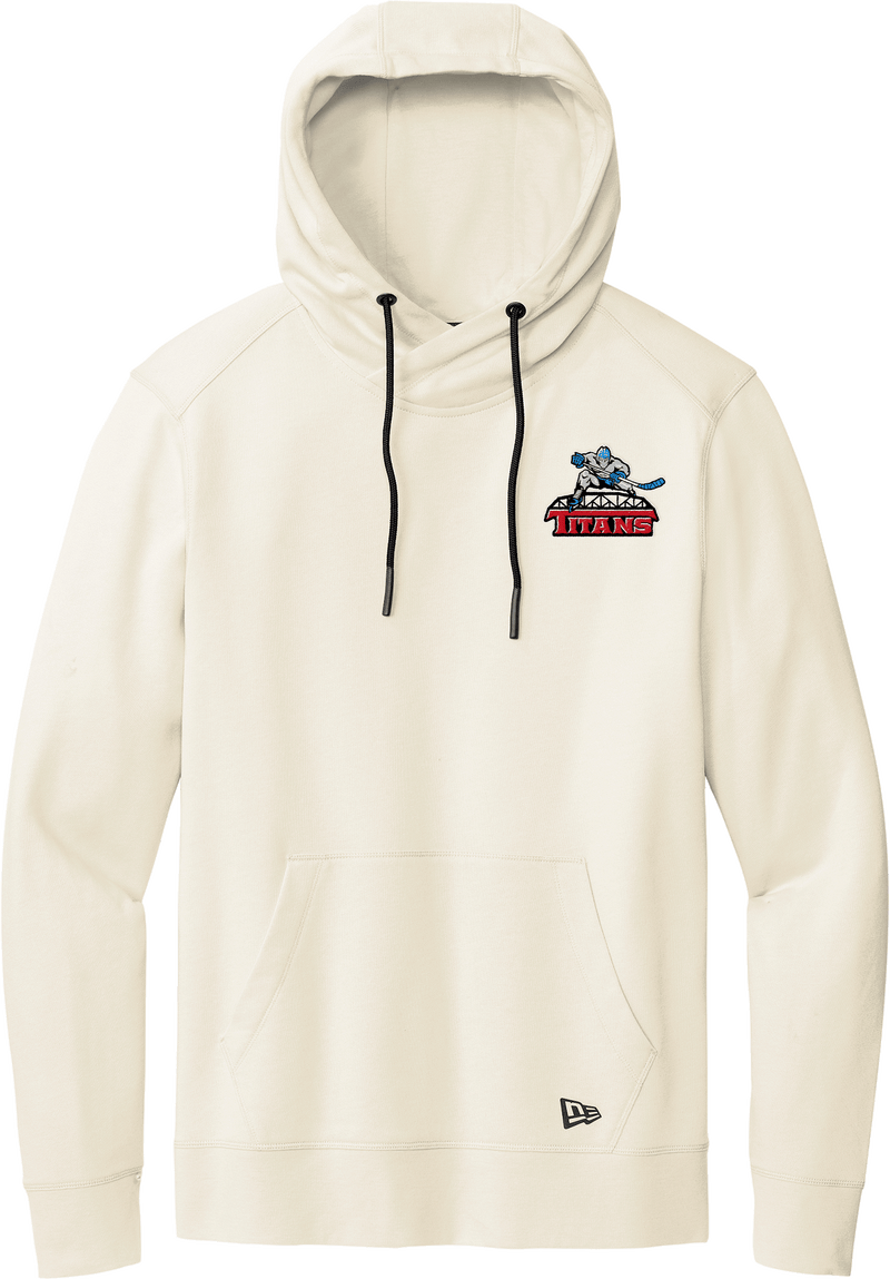 NJ Titans New Era Tri-Blend Fleece Pullover Hoodie