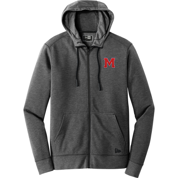Mount St. Charles New Era Tri-Blend Fleece Full-Zip Hoodie