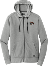 Orange County West New Era Tri-Blend Fleece Full-Zip Hoodie