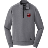 NJ Raiders New Era Tri-Blend Fleece 1/4-Zip Pullover