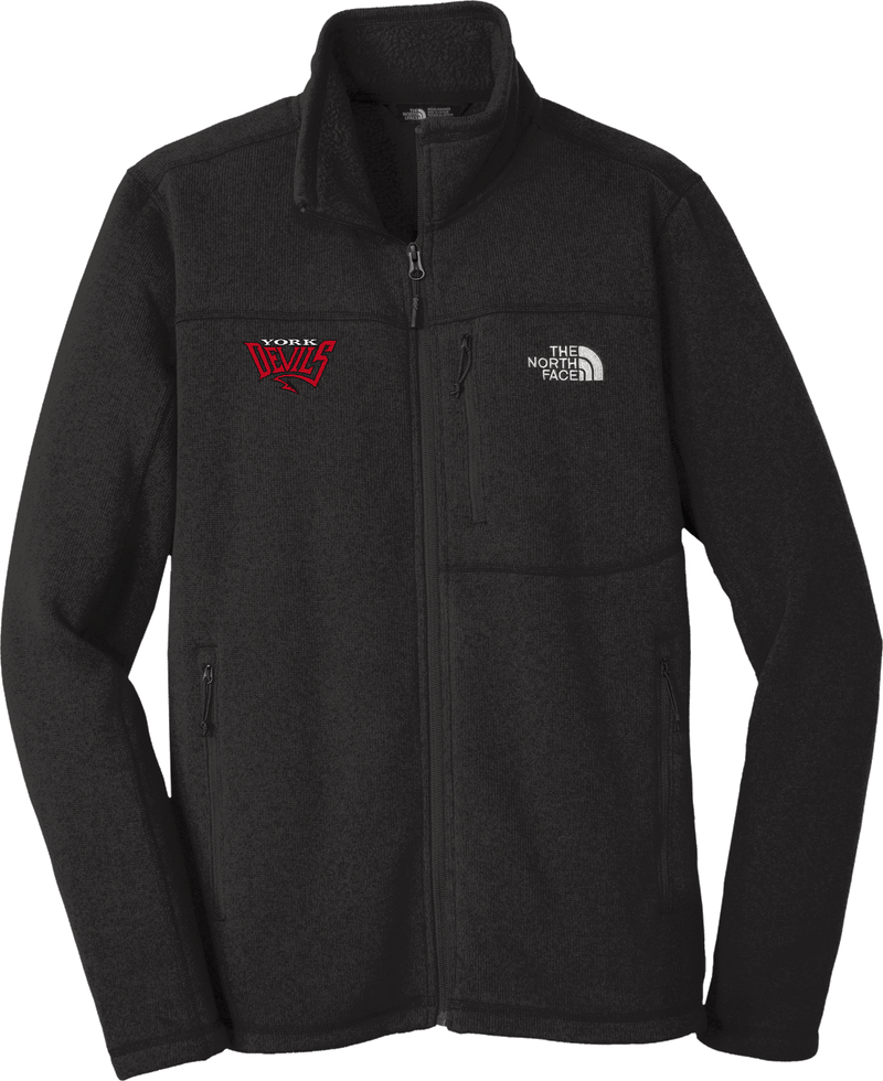 York Devils The North Face Sweater Fleece Jacket