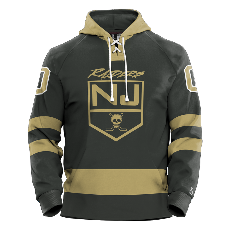 NJ Raiders Adult Sublimated Retro Hoodie