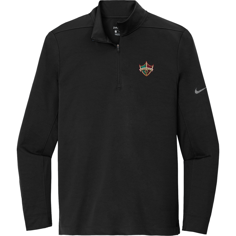 Delaware Ducks Nike Dry 1/2-Zip Cover-Up