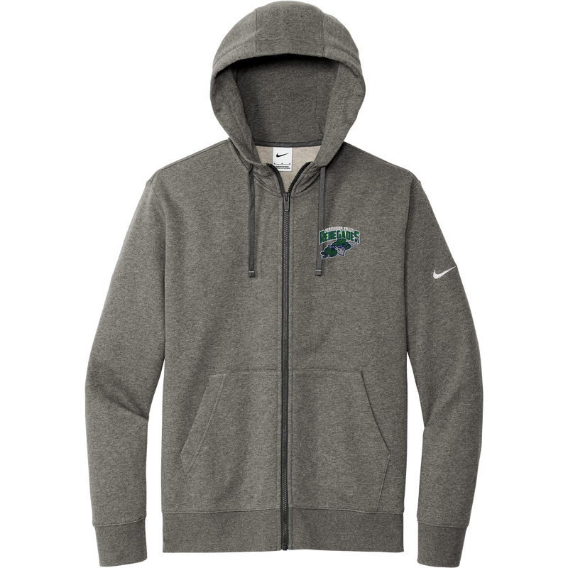 Kensington Valley Renegades Nike Club Fleece Sleeve Swoosh Full-Zip Hoodie