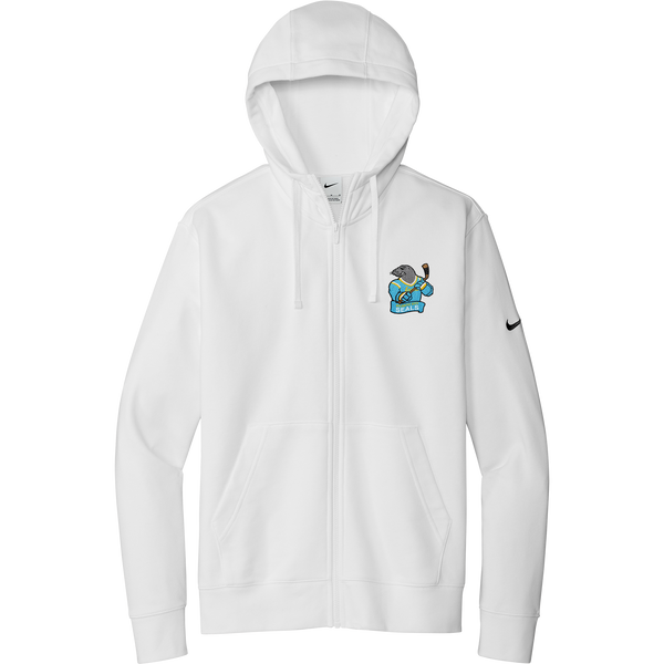 Atlantic City Seals Nike Club Fleece Sleeve Swoosh Full-Zip Hoodie