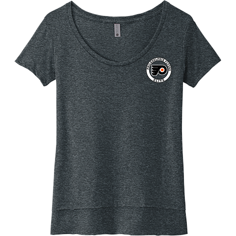 Philadelphia Flyers Elite Womens Festival Scoop Neck Tee