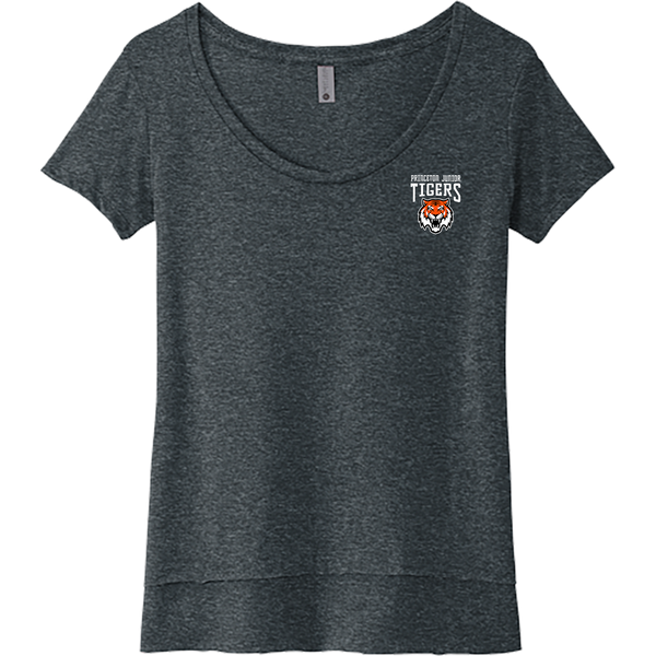 Princeton Jr. Tigers Womens Festival Scoop Neck Tee